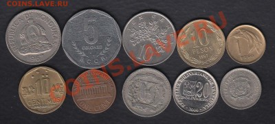 10 монет стран обеих америк до 07.05.2012 22-00 - 10 монет обеих Америк а