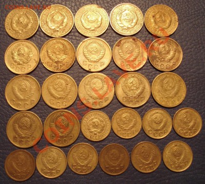 1 коп и 2 коп 1928-1957 гг 27 шт до 10.05.12 - Набор меди_1.2
