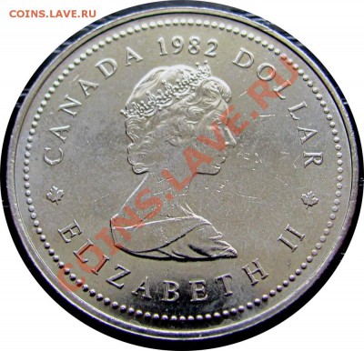 J46 Канада 1$ 1982 Конституция до 11.05 в 22°° - J46 1$ Canada 1982_2