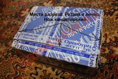 Распоротый мондворовский мешок 10 копеек 2012 от ДЕНДИ - После вскрытия мной.JPG