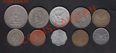 10 монет стран Азии 1 до 09.05.2012 22-00 - Азия 01 р