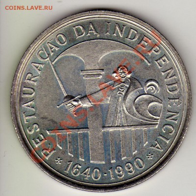 ПОРТУГАЛИЯ 100 ЭСКУДО 1990 НЕЗАВИСИМОСТЬ ДО 10.05-22Ч (2072) - img012