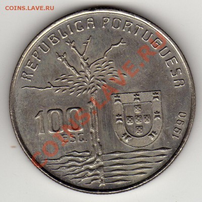 ПОРТУГАЛИЯ 100 ЭСКУДО 1990 КАШТЕЛУ БРАНКУ 10.05-22Ч (2081) - img055