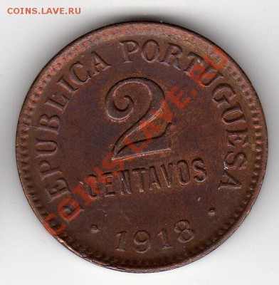 ПОРТУГАЛИЯ 2 СЕНТАВО 1918 ДО 10.05.12-22.00МСК (2099) - img061