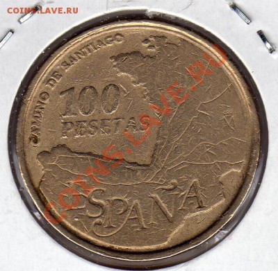 ИСПАНИЯ 100 ПЕСЕТ 1993 ЕВРОСОЮЗ ДО 10.05.12 В 22Ч (ЧП) - img106