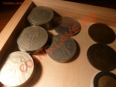 1 кг иностранных монет. 1100 рублей - P1190880.JPG