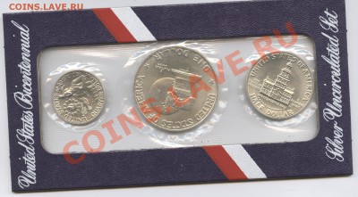 Набор США 1976 года.25,50ц и 1 доллар.До 10 мая12г.22-01 МСК - Изображение 2513