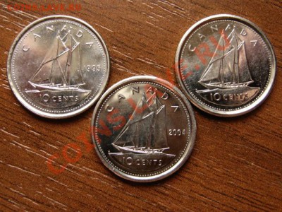 Канада 10 центов 1968,95,02,04 разные до 11.05.12 в 21.00 М - IMG_9929