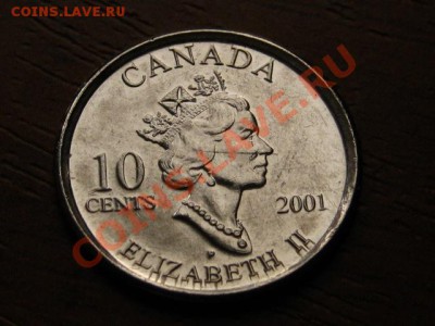 Канада 10 центов 2001 волонтёры до 11.05.12 в 21.00 М - IMG_9927