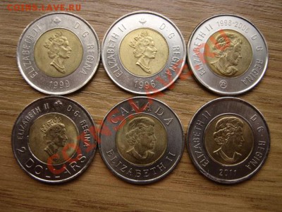 Канада 6 по 2 доллара 1996-2011 биметал до 11.05.12 в 21.00М - IMG_9952