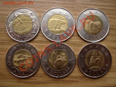 Канада 6 по 2 доллара 1996-2011 биметал до 11.05.12 в 21.00М - IMG_9951