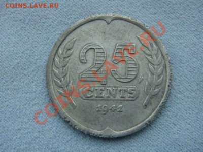 -v- Нидерланды 25 центов 1941 (цинк) до 14.05(21.00) - DSC07216.JPG