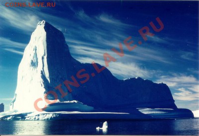 Монеты с ГОРАМИ (любых стран) - Iceberg_Ilulissat