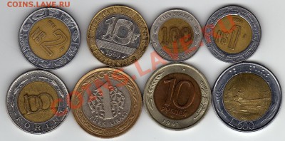 Биметаллические монеты (8шт.) 1985-2009 до 14.05.12-22ч - img177