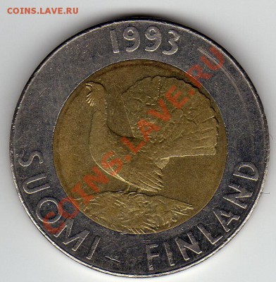 Финляндия 10 марок 1993 Глухарь до 14.05.12-22ч - img222