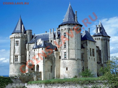 Туристические жетоны Франции - Chateau Saumuк