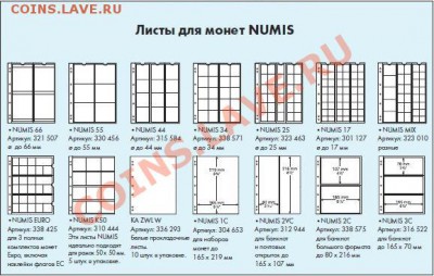 Альбомы NUMIS и листы к ним - NUMIS_Listy.JPG
