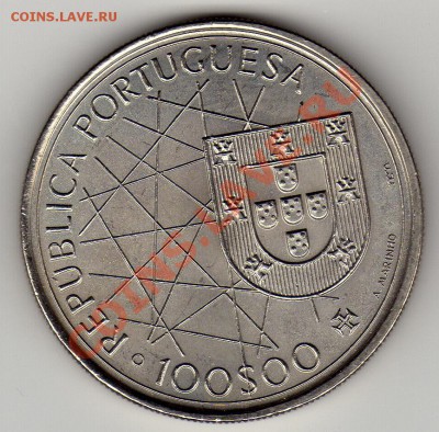 ПОРТУГАЛИЯ 100 ЭСКУДО 1989 АЗОРЫ ДО 17.05.12 В 22Ч (2315) - img297