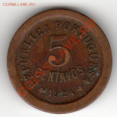ПОРТУГАЛИЯ 5 СЕНТАВО 1924 ДО 17.05.12 В 22.00МСК (2098) - img304