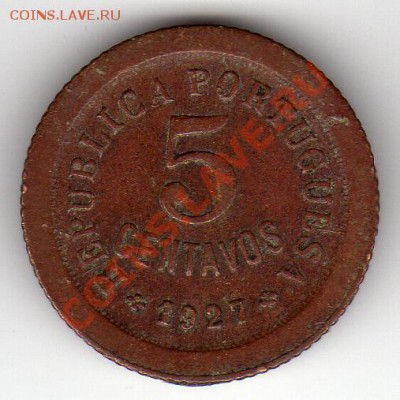 ПОРТУГАЛИЯ 5 СЕНТАВО 1927 ДО 17.05.12 В 22.00МСК (2098) - img305