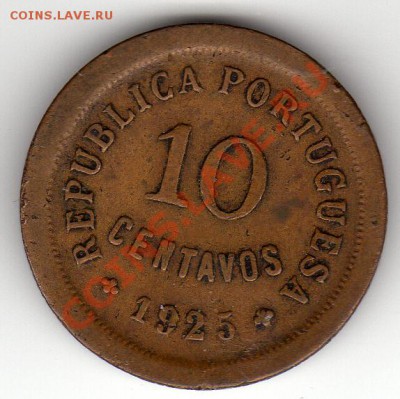 ПОРТУГАЛИЯ 10 СЕНТАВО 1925 ДО 17.05.12 В 22.00МСК (2097) - img306