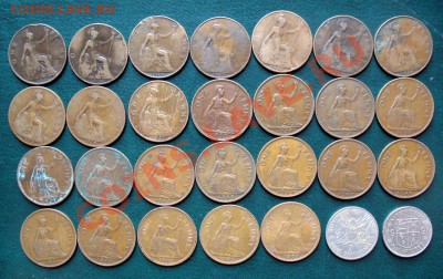 Погодовка с 1906-1991 г. Англия, Швеция, Дания и другие - 02 Погодовка  1-28 (реверс).JPG