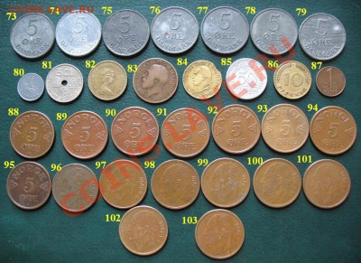 Погодовка с 1906-1991 г. Англия, Швеция, Дания и другие - 07 Погодовка  73-103 (аверс).JPG