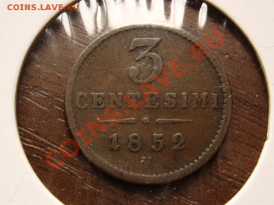 Италия Ломбардия 3 чентезимо 1852  до 20.05.12 в 17.00 М - IMG_0167