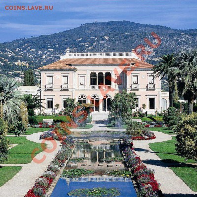 Туристические жетоны Франции - villa_ephrussi