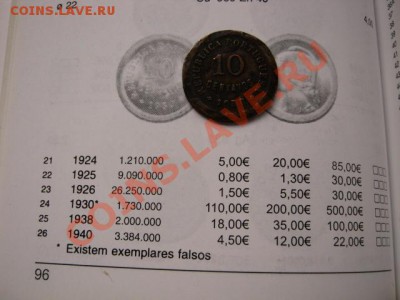 Португалия 10 сентаво 1938  до 21.05.12 в 21.00 М - IMG_0047
