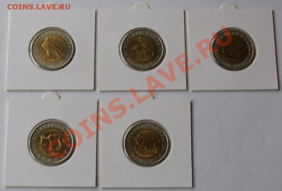 КРАСНАЯ КНИГА 1994 г. (5 монет), до 21.05.2012 22:00 - 1994 P.JPG