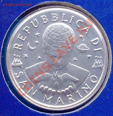 Сан-Марино 1 лира 1997 "Preistoria" до 22.05 21.00 - С-М 1лира 1997-2