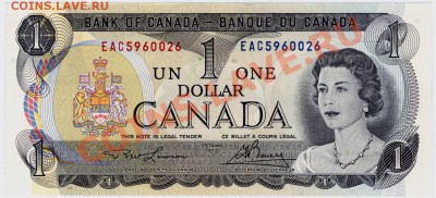 J55 Канада банкнота 1$ 1973 UNC до 23.05 в 22°° - J55 1$ 1973 EAC UNC_1