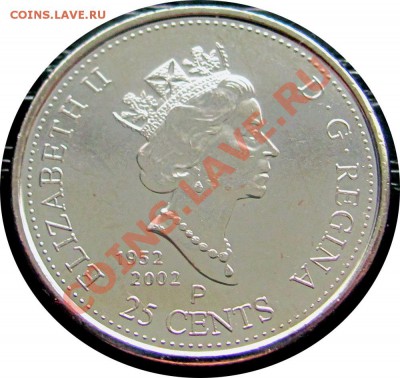 J58 Канада 25¢ 2002P Canada Day UNC до 23.05 в 22°° - J58 25c 2002p Canada Day_2