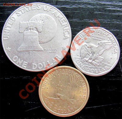 J62 Подборка долларов США 3шт. 1976, 1979, 2000 23.05 в 22°° - J62 USA 1$ 3 pcs_2