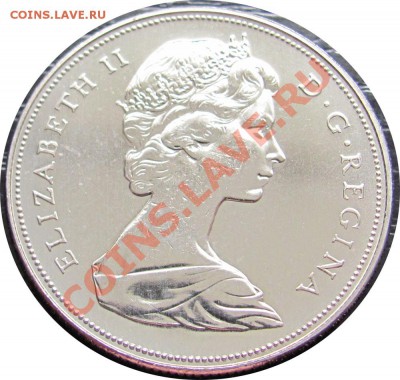 J71 Канада 1$ 1969 "Вояджер" Proof-Like до 24.05 в 22°° - J71 1$ Canada PL 1969_2