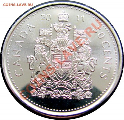 J74 Канада 50¢ 2011 UNC до 24.05 в 22°° - J74 50c 2011_2