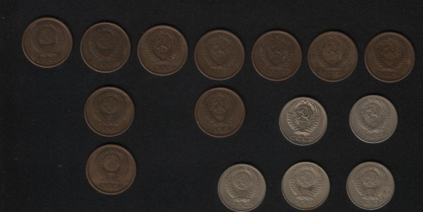 15 монет советов, простые года: 5 и 50 копеек - совки1.JPG