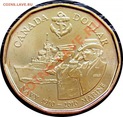 J79 Канада 1$ 2010 Морской флот UNC до 25.05 в 22°° - J79 Canada 1$ 2010 NAVY_2