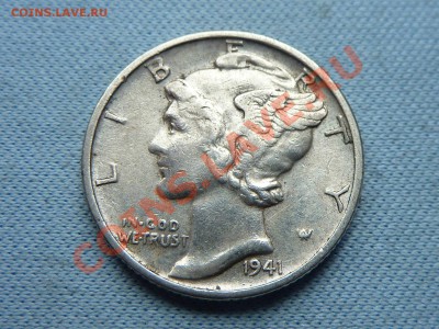 С рубля США 1 дайм 1941г.СЕРЕБРО до 25.05.12 - MEMO0031.JPG