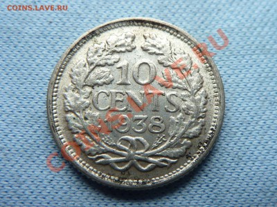 С рубля НИДЕРЛАНДЫ 10с 1938г.СЕРЕБРО до 25.05.12 - MEMO0037.JPG