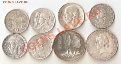 9 монет Бразилии  серебро до 20.05.12 22.30 мск - Изображение 030