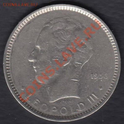 Бельгия 5 франков 1936 до 21.05.2012 21-00 - 02
