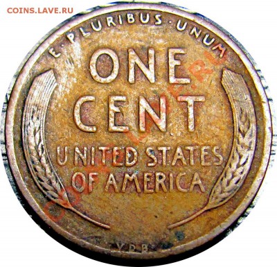 J35 США 1¢ 1909 V.D.B. USA Lincoln Cent VG-F до 26.05 в 22°° - J35 1c 1909 VDB_2