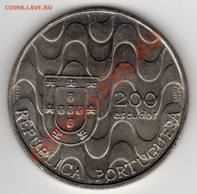 ПОРТУГАЛИЯ 200 ЭСКУДО 1992 ПРЕЗИДЕНТСТВО ДО 24.05-22Ч (ЧП) - img517
