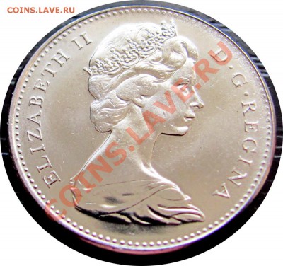 J97 Канада 5¢ 1967 кролик UNC до 26.05 в 22°° - J97 5c 1967_2