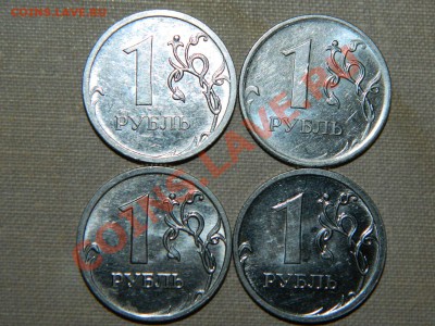 4 монеты 1 руьль 2009 сталь - Изображение 002