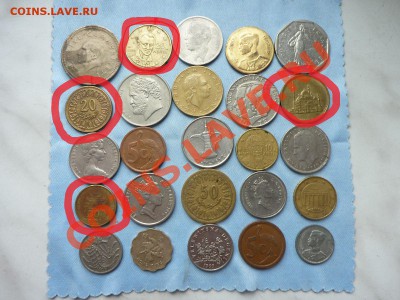 НАЧИНАЮЩИМ ИНОСТРАННЫЕ МОНЕТКИ ПО 10 рублей! - MEMO0005.JPG