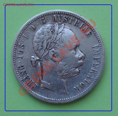 Австрия 1 флорин 1879 г. до 24.05.2012 в 23.00 мск - 1 флорин 79 г. ав.JPG