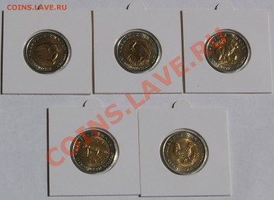 КРАСНАЯ КНИГА 1993 г. (5 монет), до 28.05.2012 22:00 - 1993 P.JPG